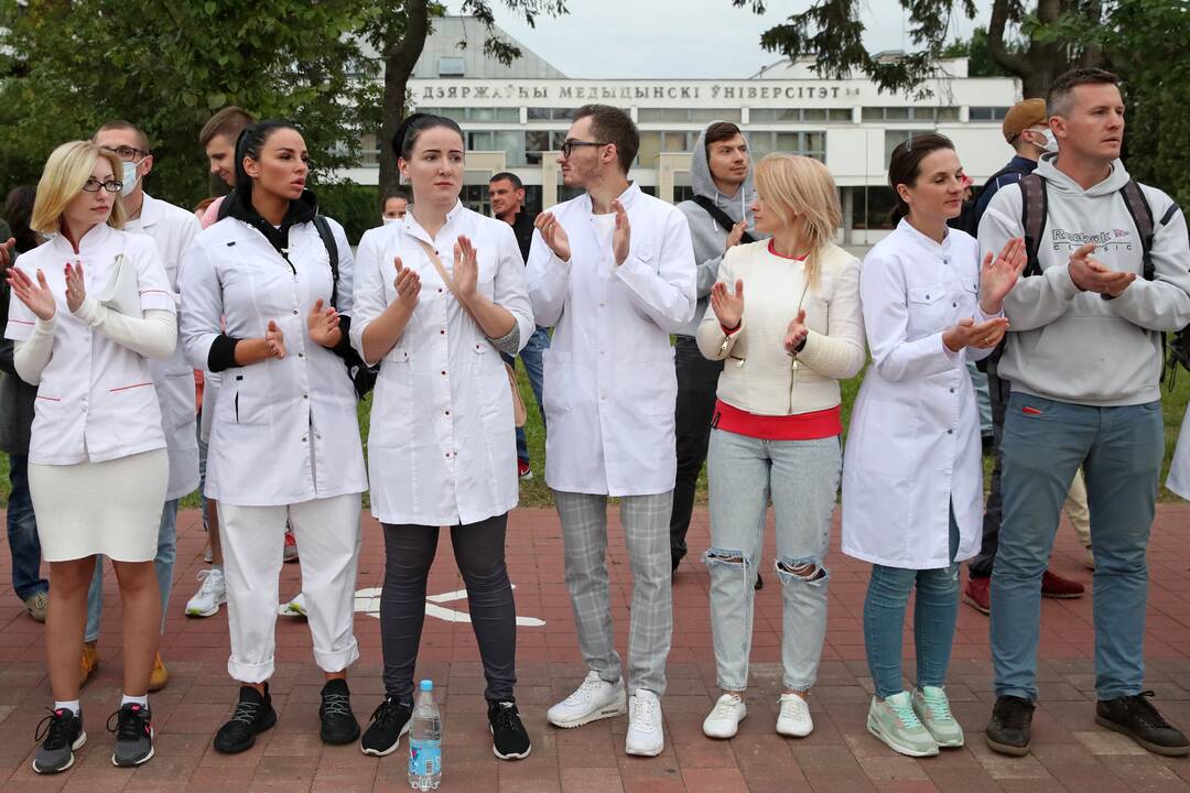 Baltarusijoje tęsiasi neramumai