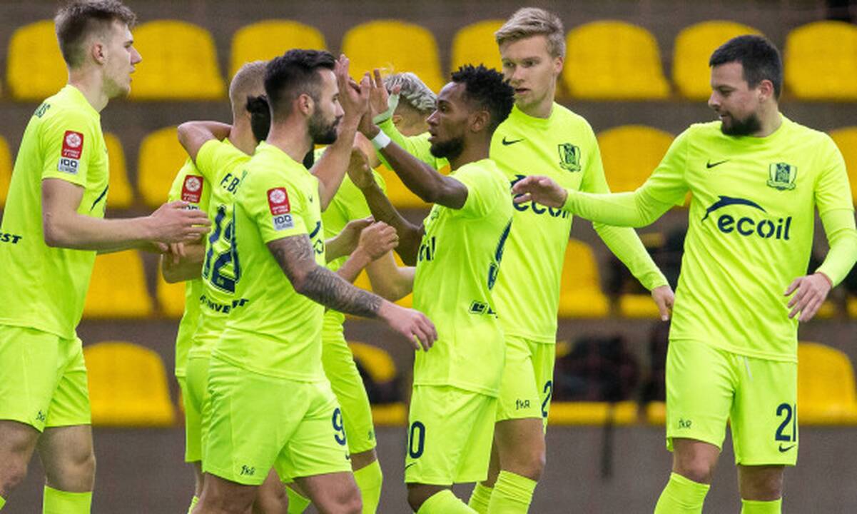 „Riteriai“ namuose nušlavė Jonavos futbolininkus