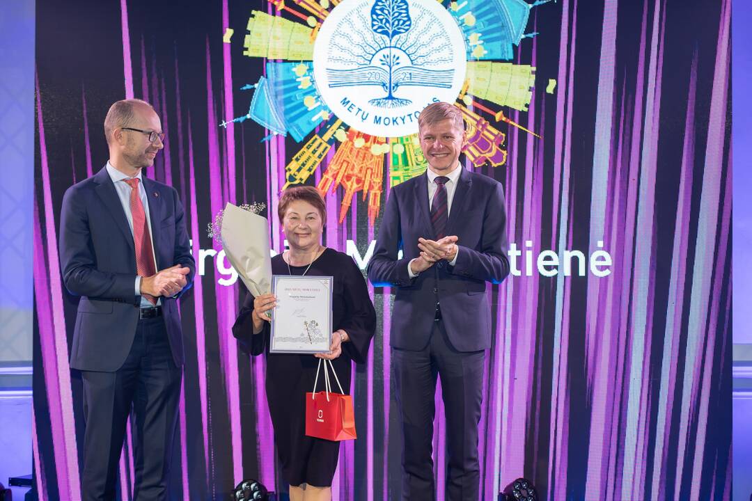 Apdovanoti Vilniaus metų mokytojai 2021