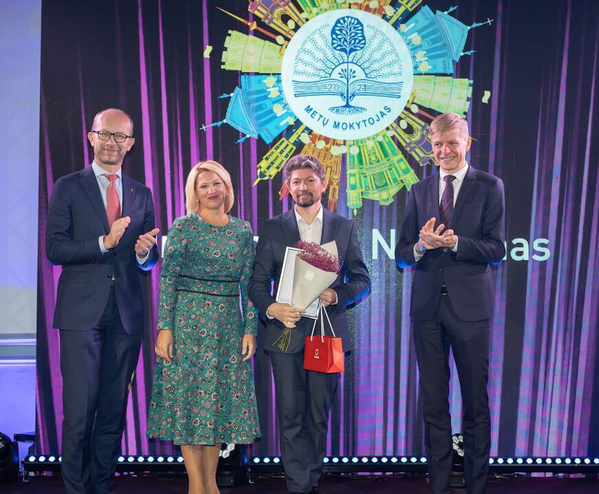 Apdovanoti Vilniaus metų mokytojai 2021
