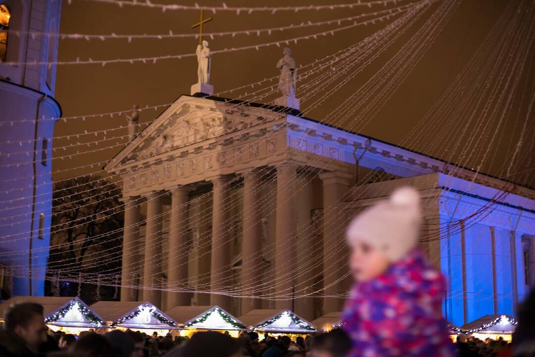 Vilniaus eglės įžiebimas