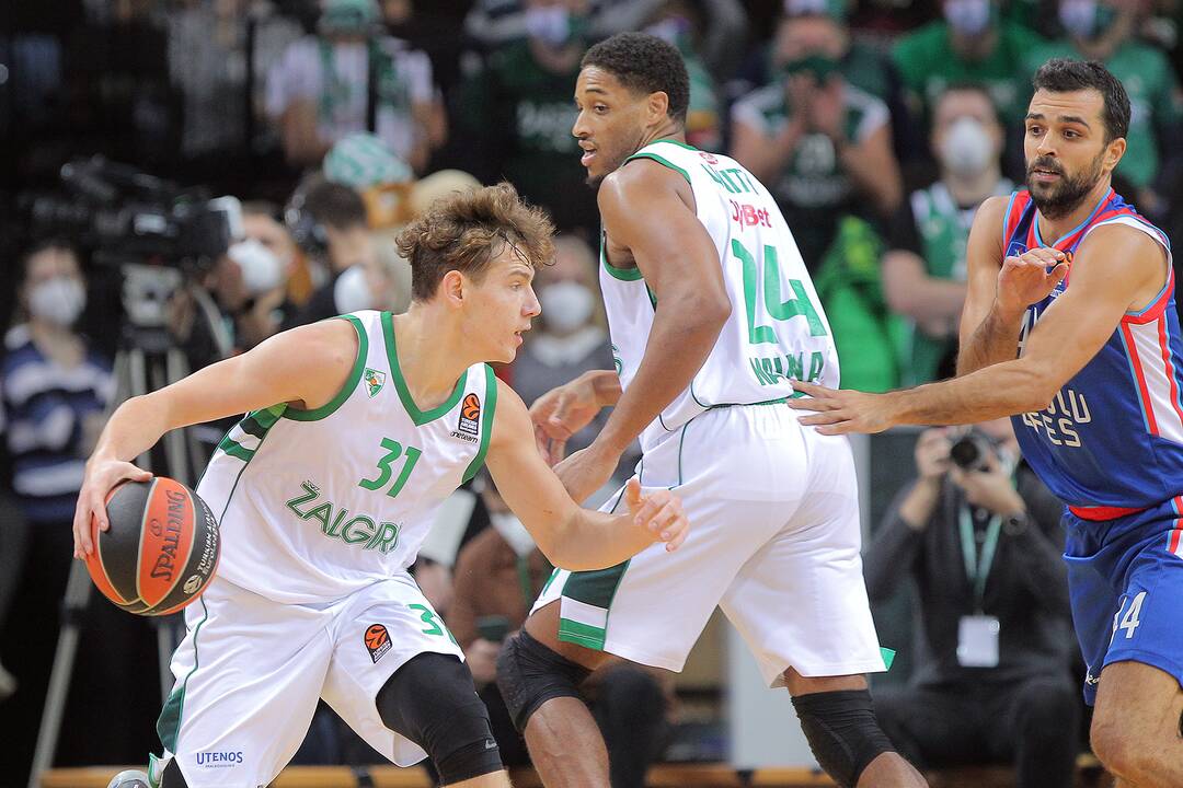 Eurolyga: „Žalgiris“ – „Anadolu Efes“ 89:73