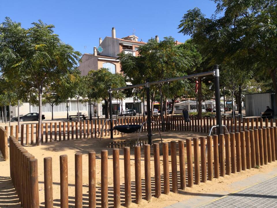 Pineda de Mar miestelyje ramu.