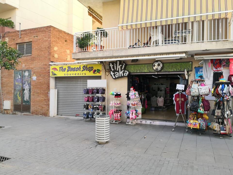 Pineda de Mar miestelyje ramu.