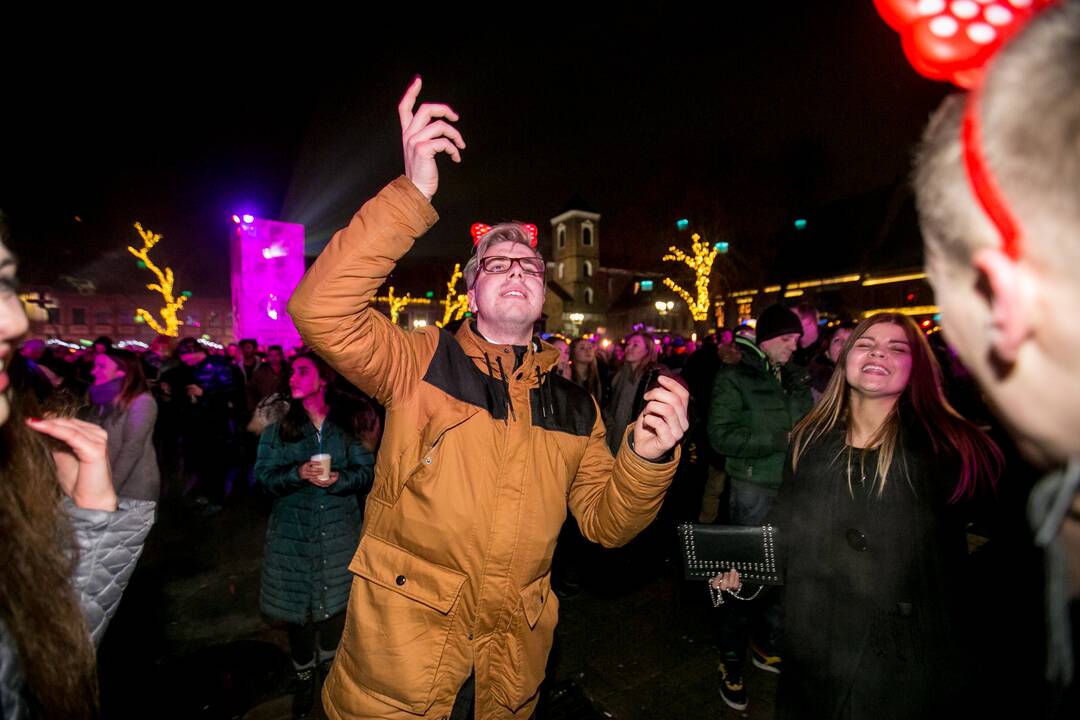 2018-ųjų metų sutikimas Kauno rotušėje