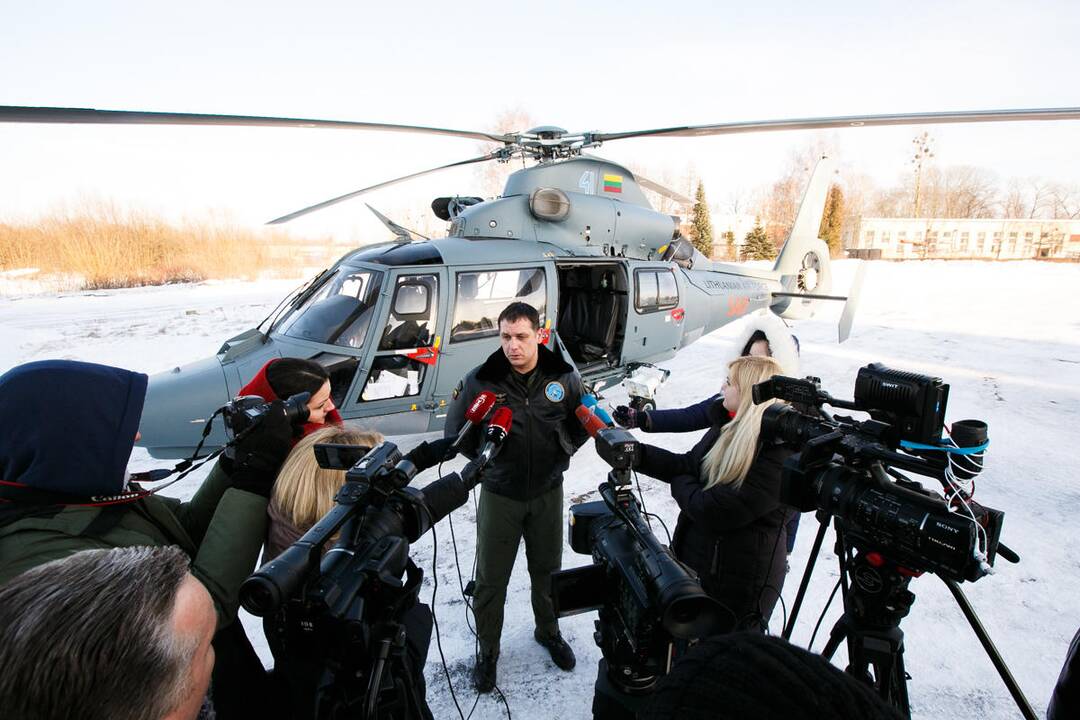 Aplinkosaugininkų reidai sraigtasparniu