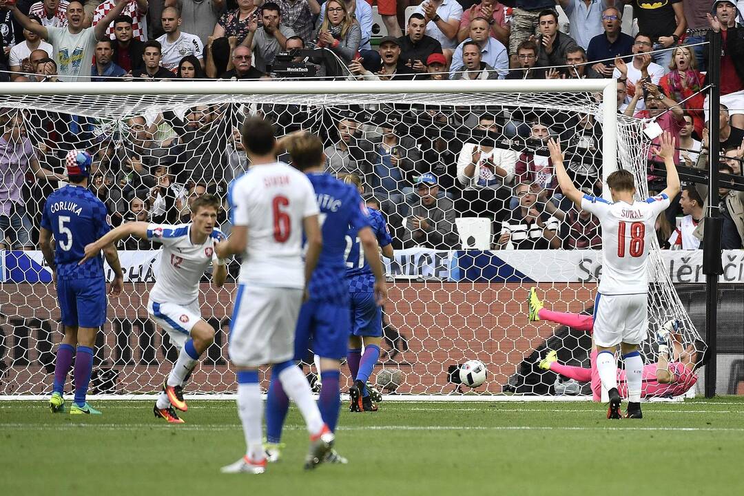 Euro 2016: Čekija - Kroatija 2:2