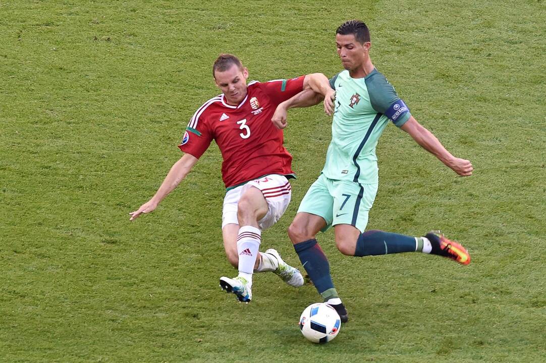 Euro 2016: Portugalija - Vengrija 3:3