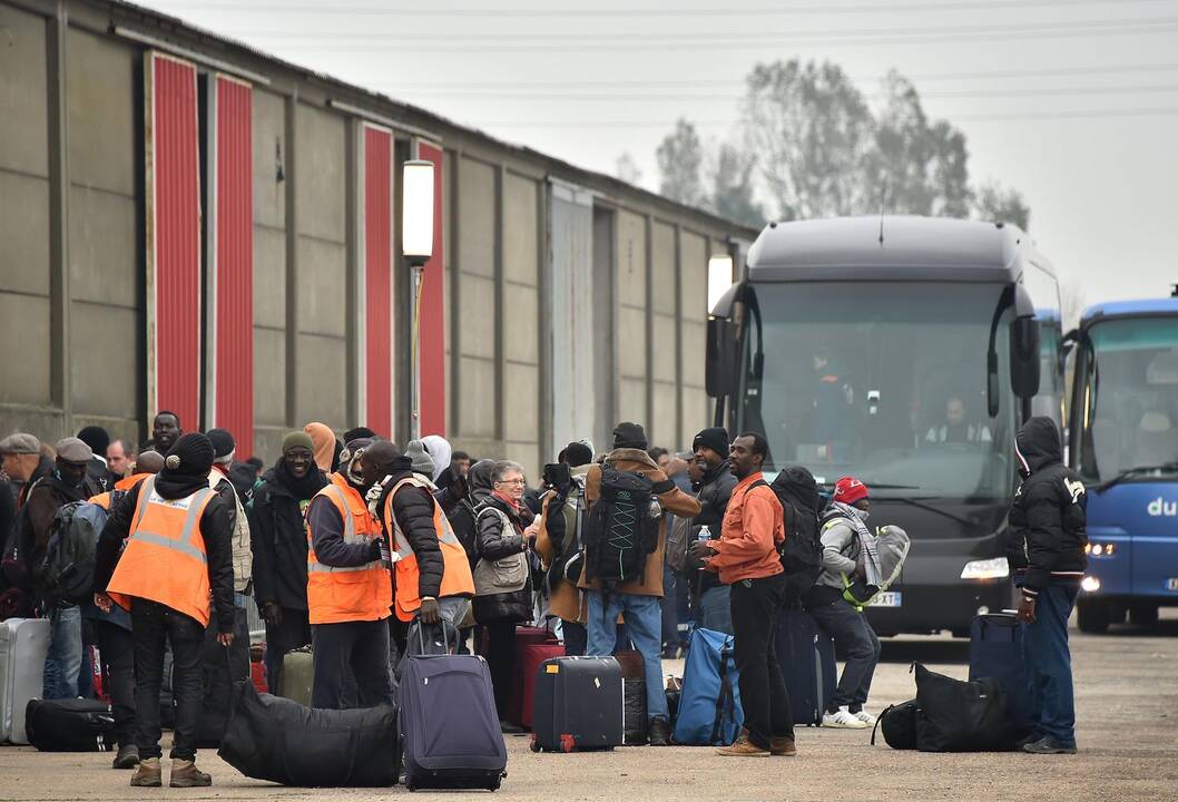 Prancūzijoje išardomos migrantų ,,Džiunglės“