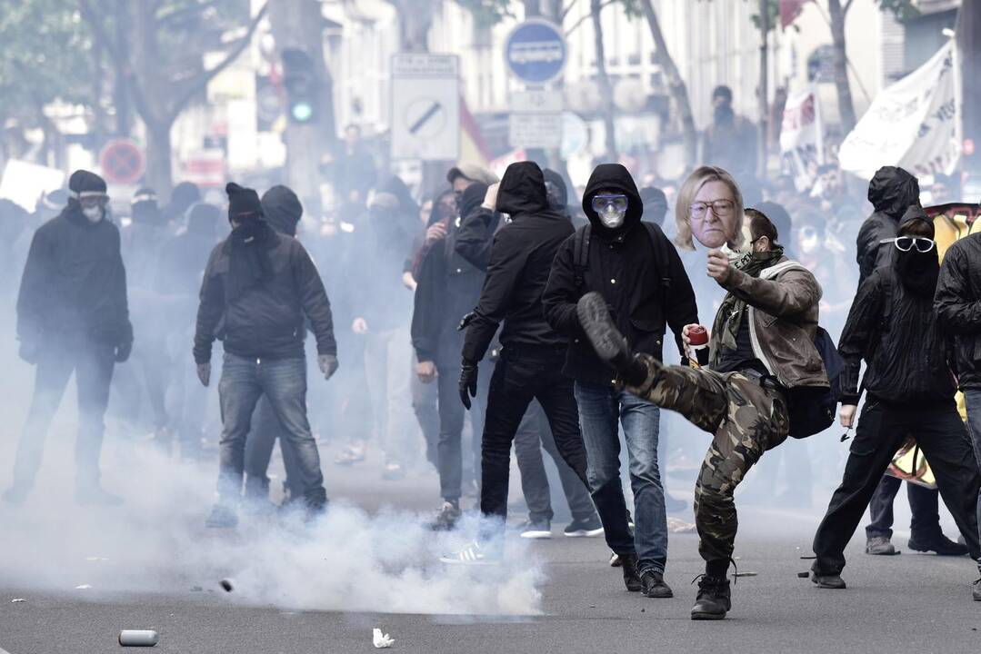 Tarptautinės darbo dienos protestai pasaulyje