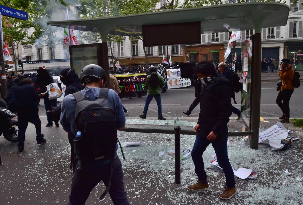 Tarptautinės darbo dienos protestai pasaulyje