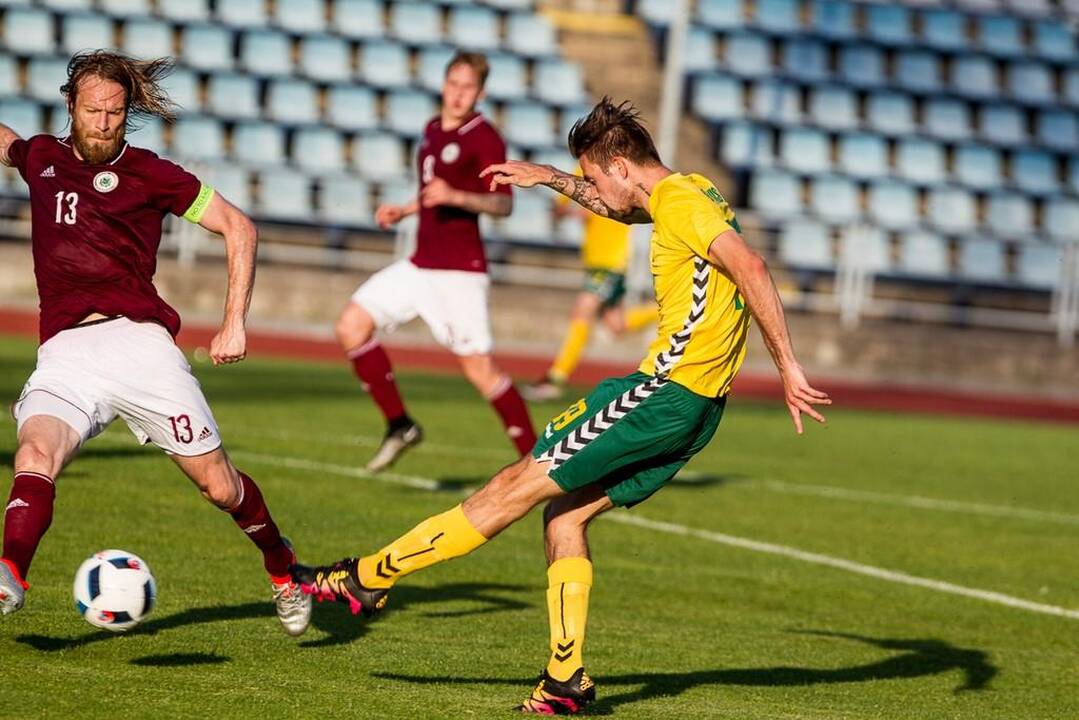 Baltijos futbolo taurė: Latvija - Lietuva 2:1