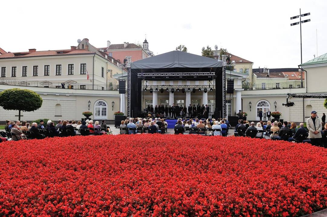 Tarptautinė muzikos diena Prezidentūros kieme