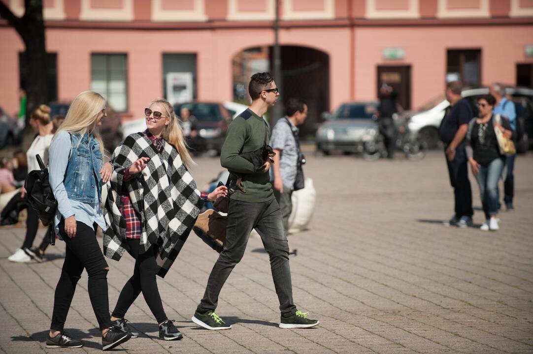 Meno ir mados šventė senamiestyje