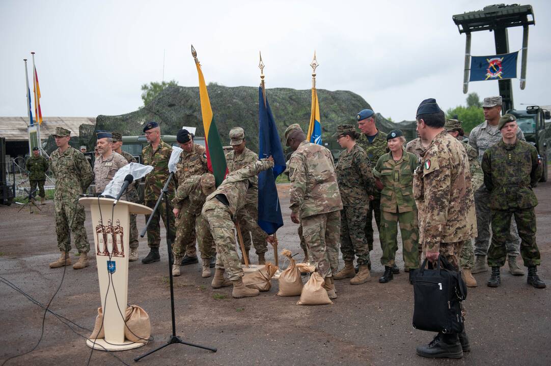 NATO ryšių pratybos Kaune