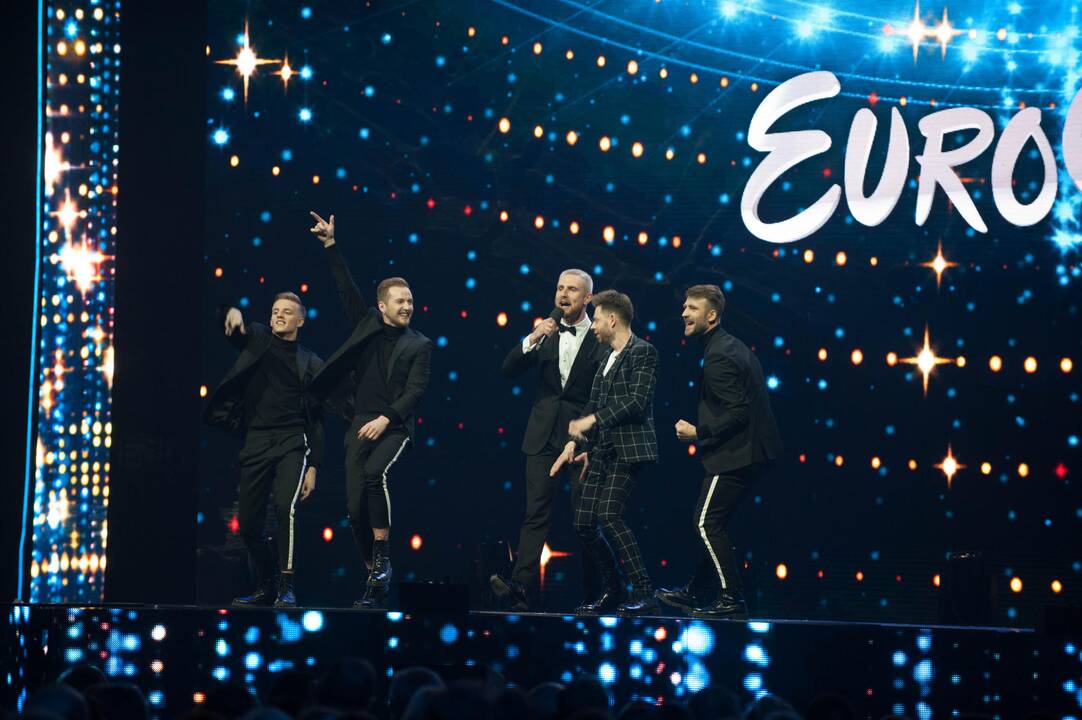 "Eurovizijos" finalas Kauno "Žalgirio" arenoje