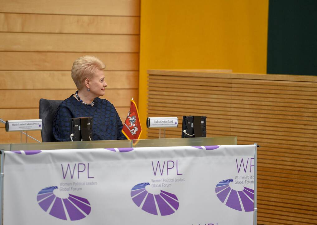 Moterų politikos lyderių suvažiavimas Seime