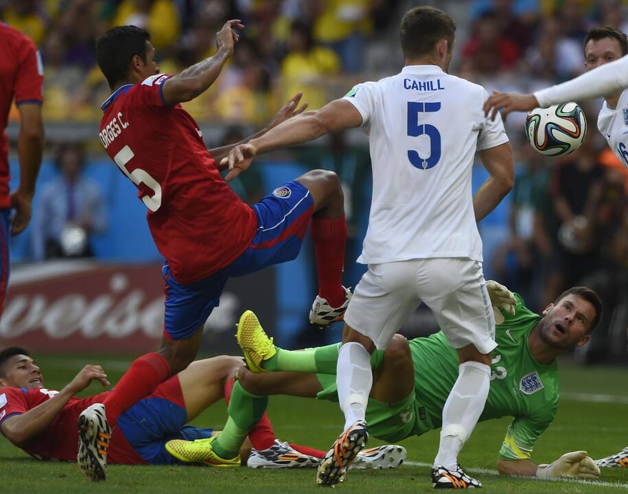 Pasaulio futbolo čempionatas: Anglija - Kosta Rika 