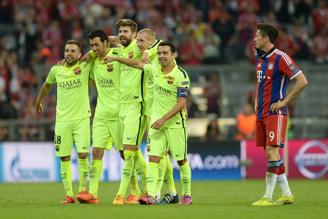 Čempionų lygos pusfinalis: "Bayern" - "Barcelona"