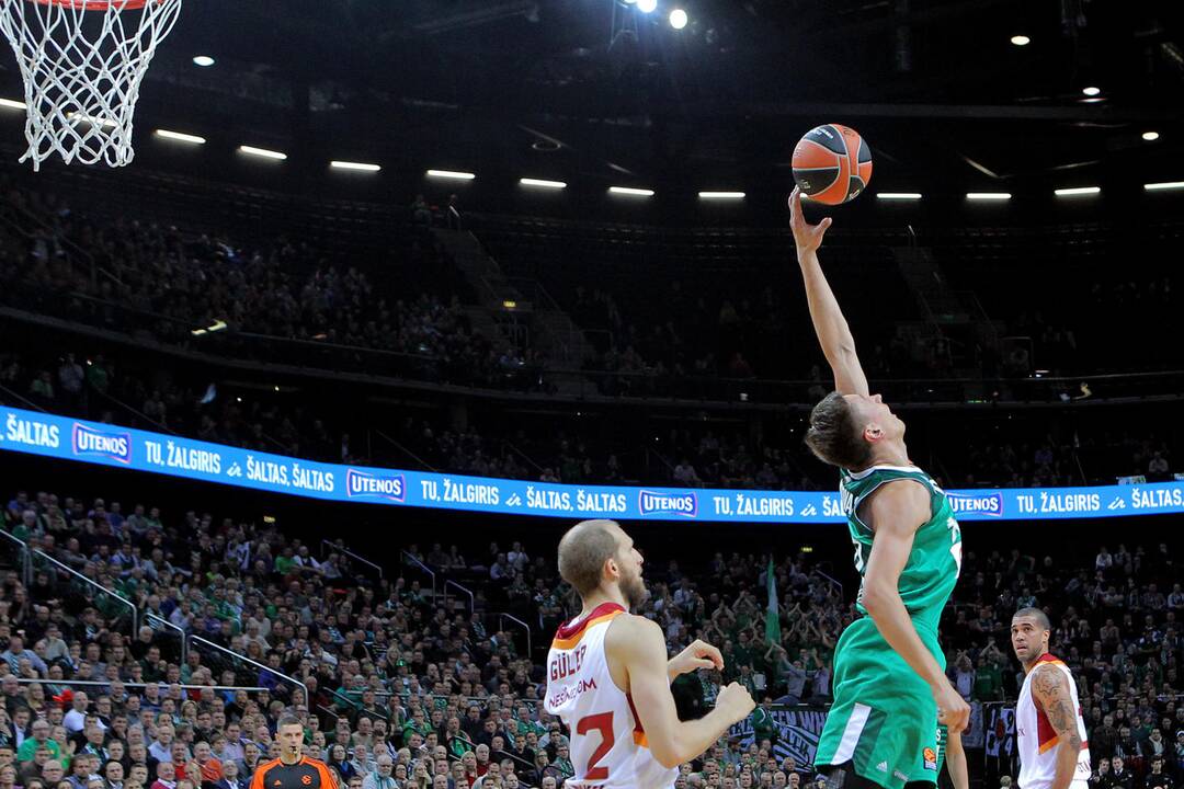 Eurolyga: „Žalgiris“ – „Galatasaray“ 87:75