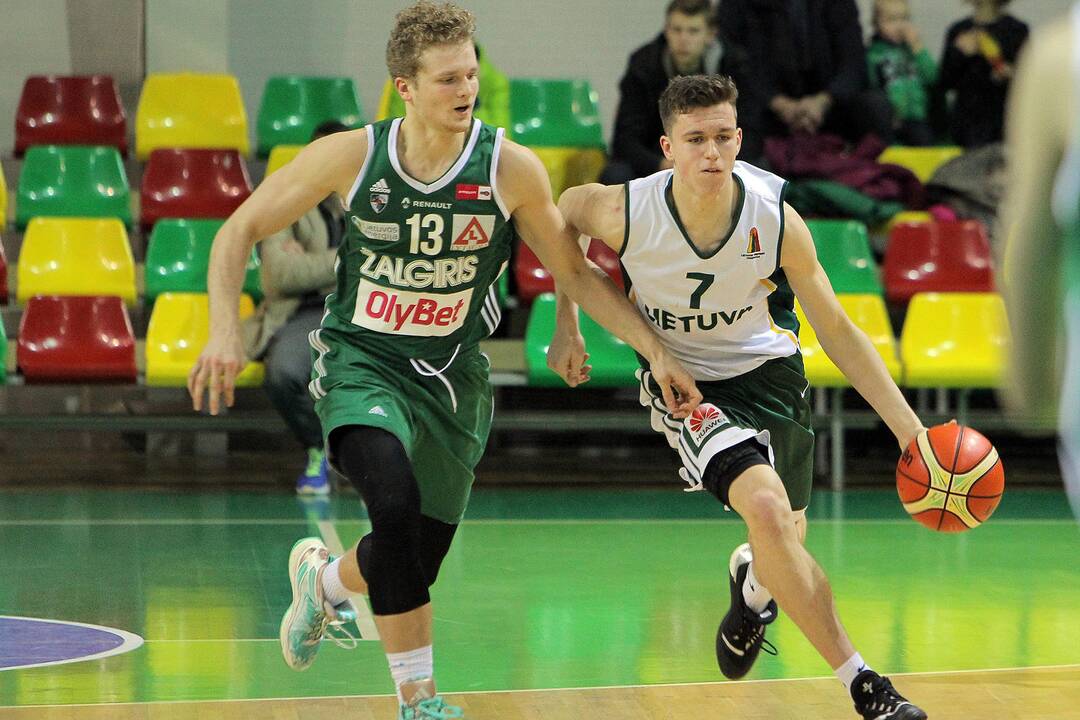 Krepšinis: Lietuva U18 – „Žalgiris-2“ 73:86