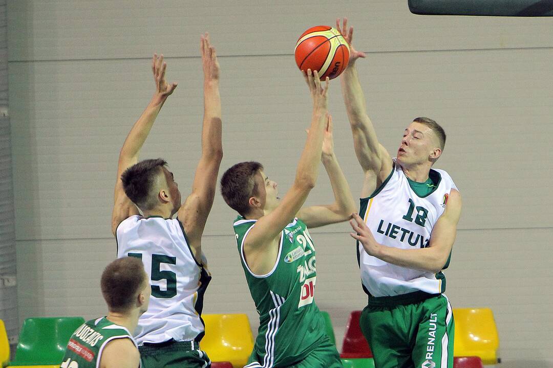 Krepšinis: Lietuva U18 – „Žalgiris-2“ 73:86