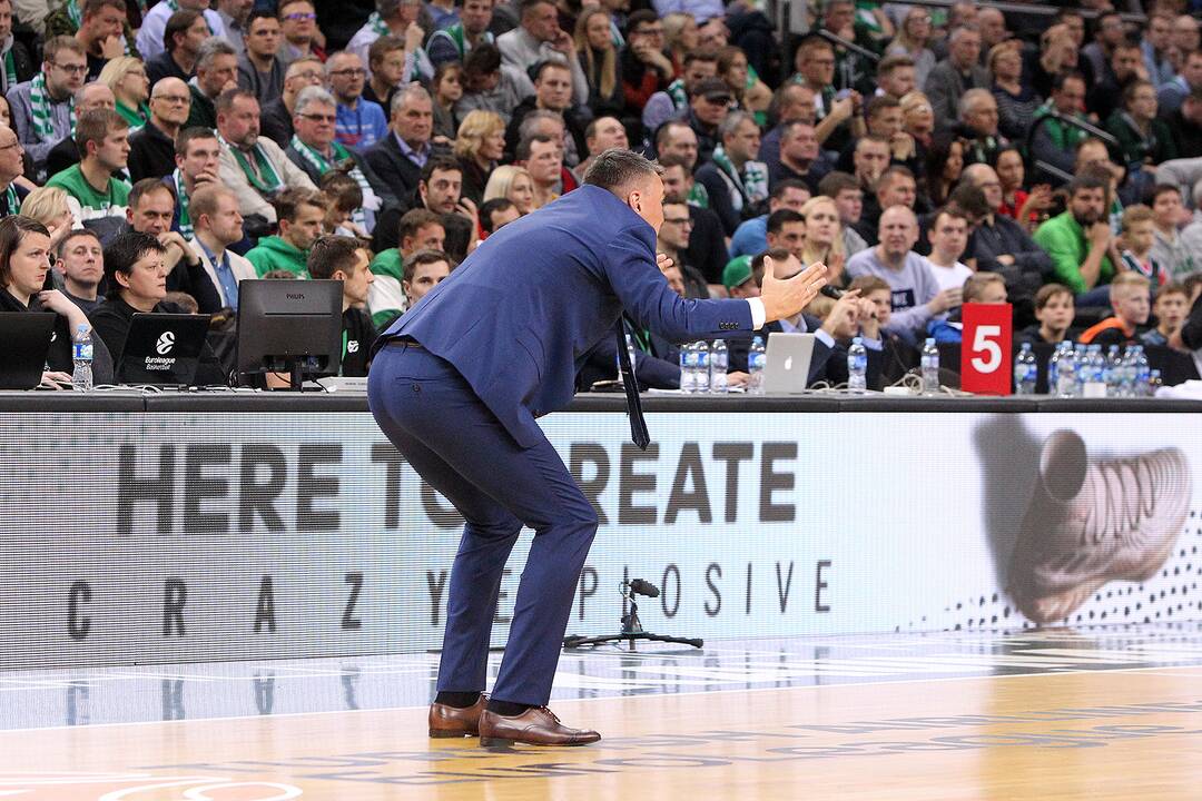 Eurolyga: „Žalgiris“ – „Panathinaikos“ 80:74
