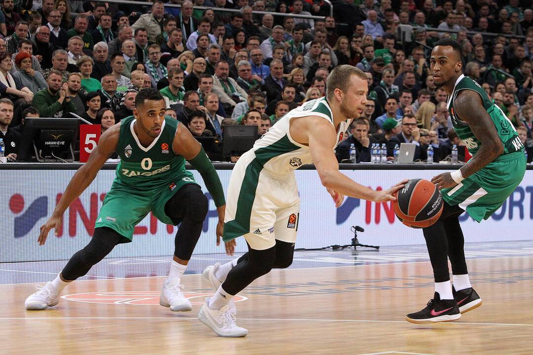 Eurolyga: „Žalgiris“ – „Panathinaikos“ 80:74