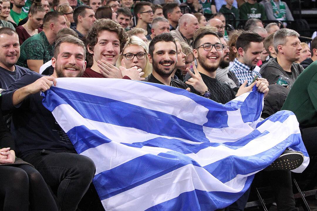 Eurolyga: „Žalgiris“ – „Panathinaikos“ 80:74