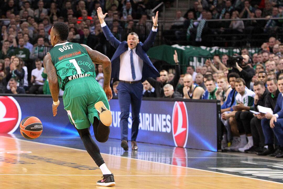 Eurolyga: „Žalgiris“ – „Panathinaikos“ 80:74