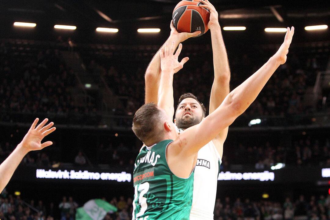 Eurolyga: „Žalgiris“ – „Panathinaikos“ 80:74