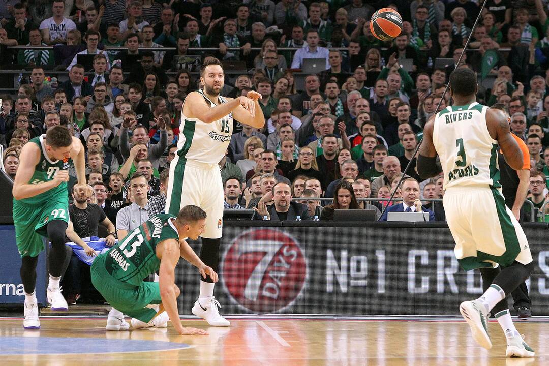 Eurolyga: „Žalgiris“ – „Panathinaikos“ 80:74