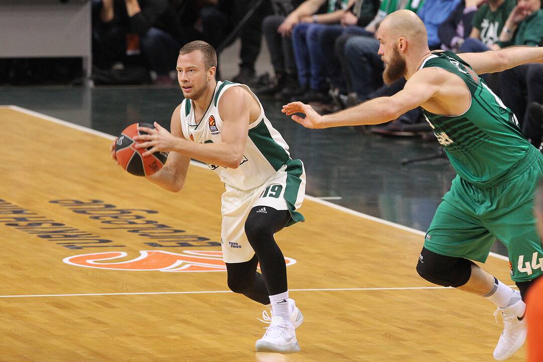 Eurolyga: „Žalgiris“ – „Panathinaikos“ 80:74