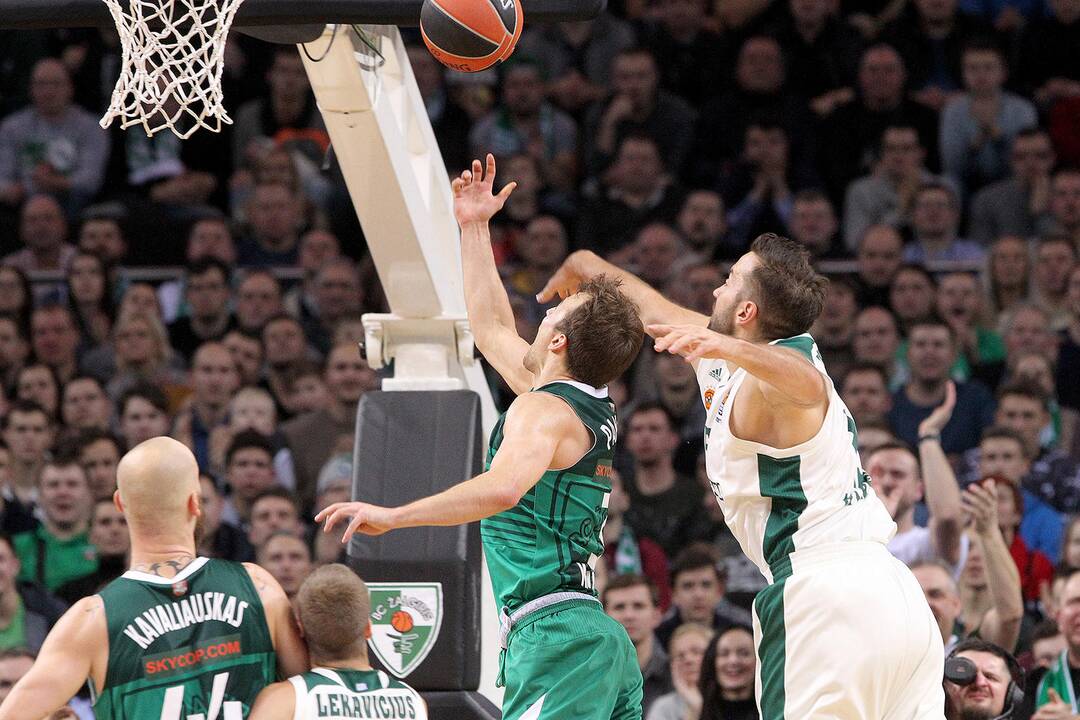 Eurolyga: „Žalgiris“ – „Panathinaikos“ 80:74