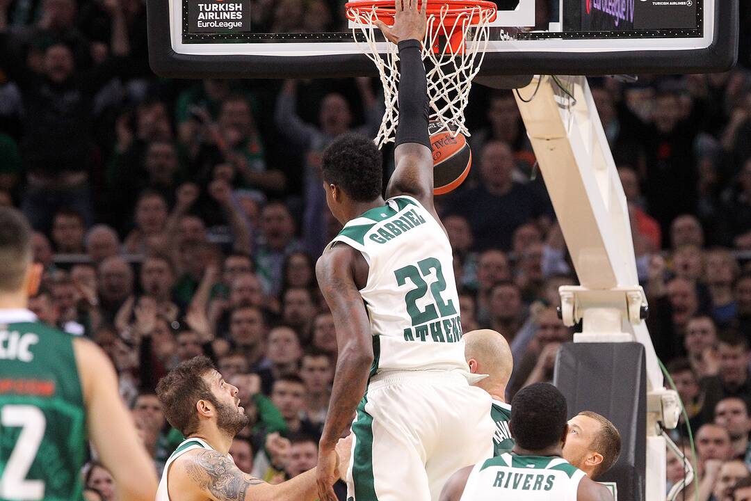 Eurolyga: „Žalgiris“ – „Panathinaikos“ 80:74