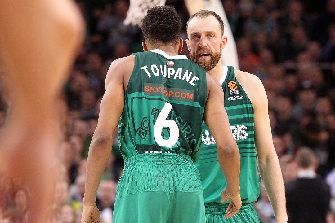 Eurolyga: „Žalgiris“ – „Panathinaikos“ 80:74