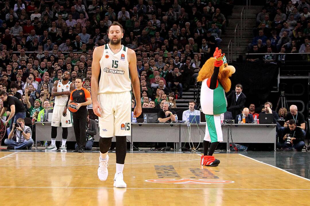 Eurolyga: „Žalgiris“ – „Panathinaikos“ 80:74