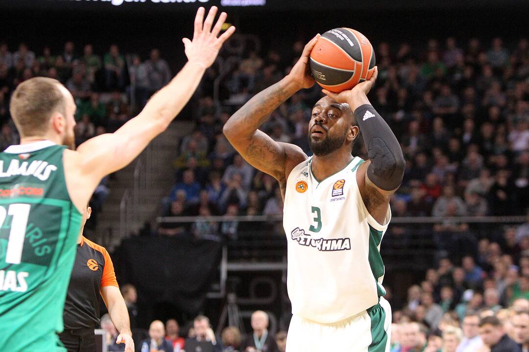 Eurolyga: „Žalgiris“ – „Panathinaikos“ 80:74