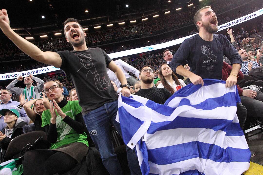 Eurolyga: „Žalgiris“ – „Panathinaikos“ 80:74