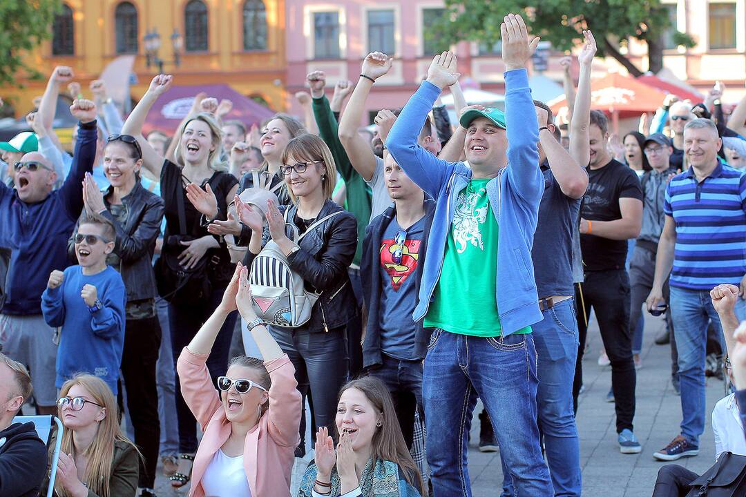 Kauniečiai stebi Eurolygos „bronzos“ mačą