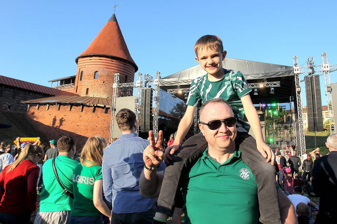 Kauniečiai stebi Eurolygos „bronzos“ mačą