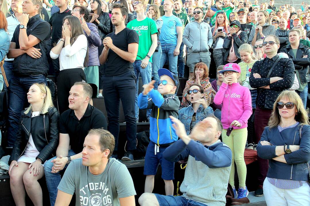 Kauniečiai stebi Eurolygos „bronzos“ mačą