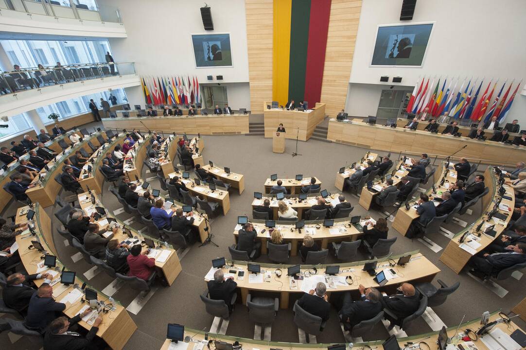 Seime - rudens sesijos pradžia