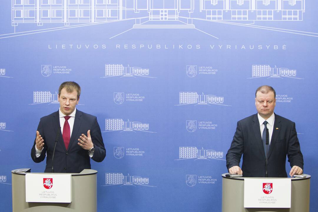 Ministrai pristatė Vyriausybės darbų planą