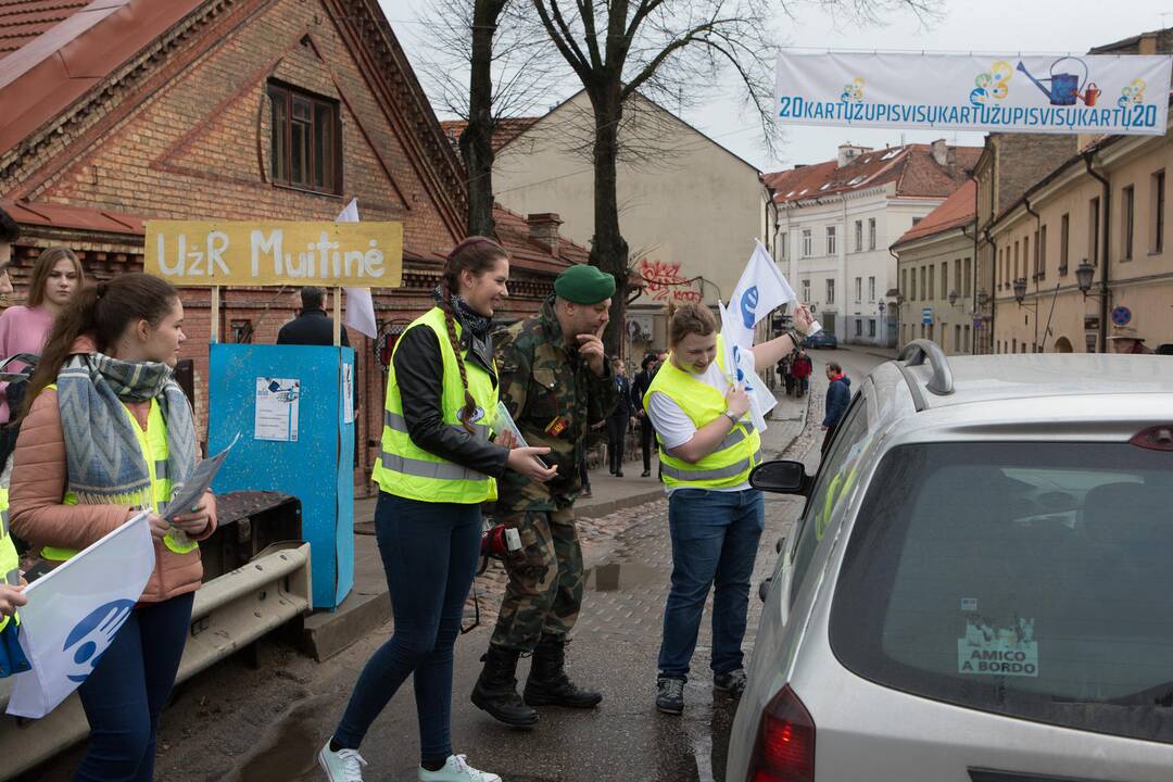 Užupio Respublika švenčia nepriklausomybės dieną