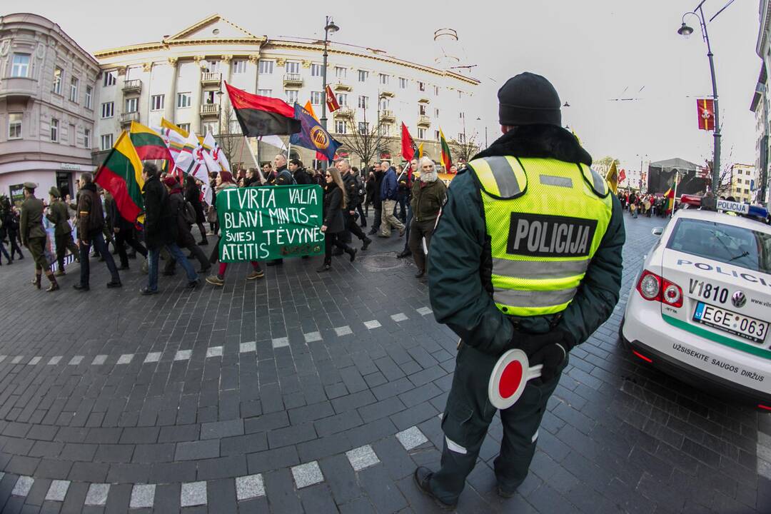 Tautininkų eitynės sostinėje