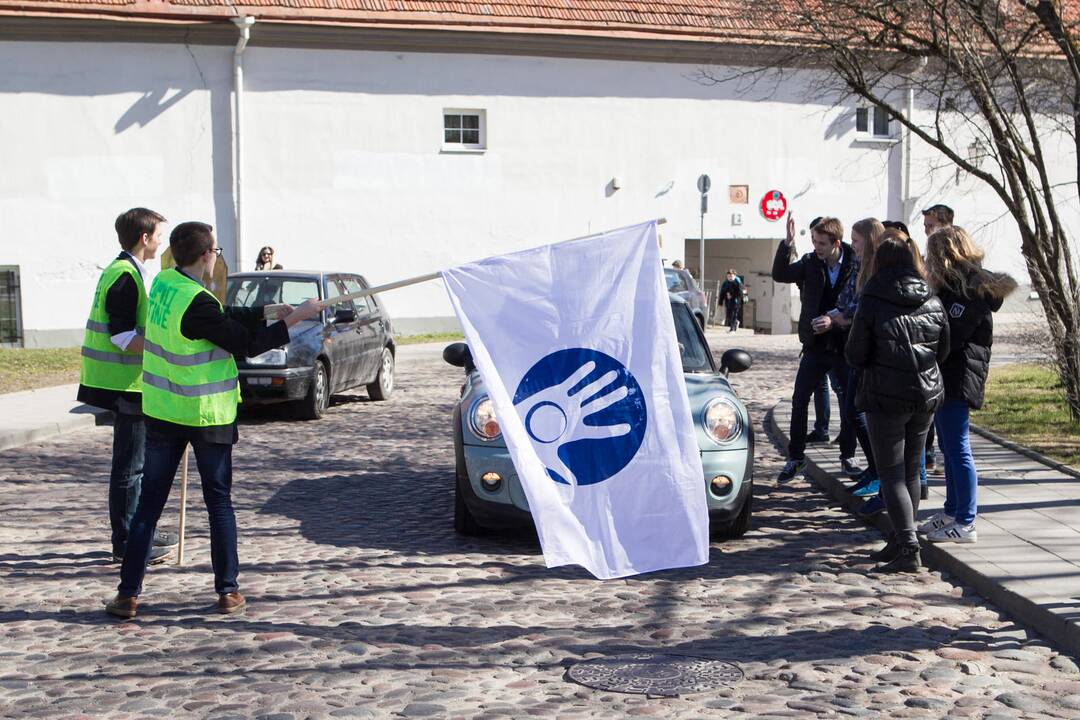 Užupis sun trenksmu mini 17-ąją „Nepriklausomybės“ dieną
