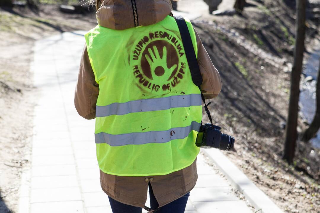 Užupis sun trenksmu mini 17-ąją „Nepriklausomybės“ dieną