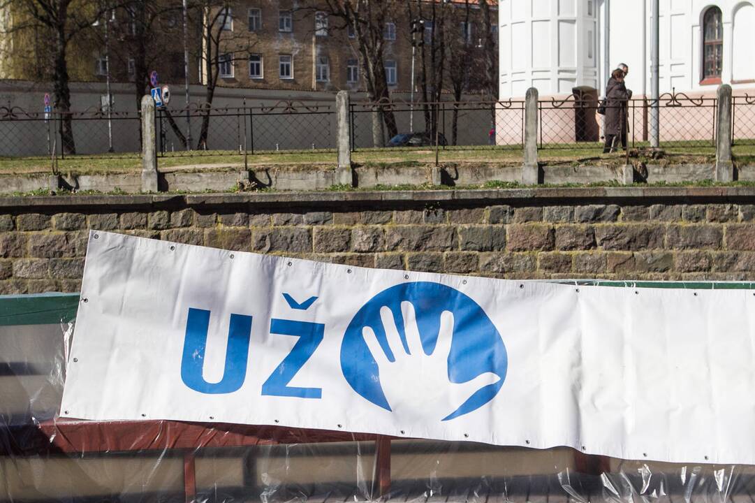 Užupis sun trenksmu mini 17-ąją „Nepriklausomybės“ dieną
