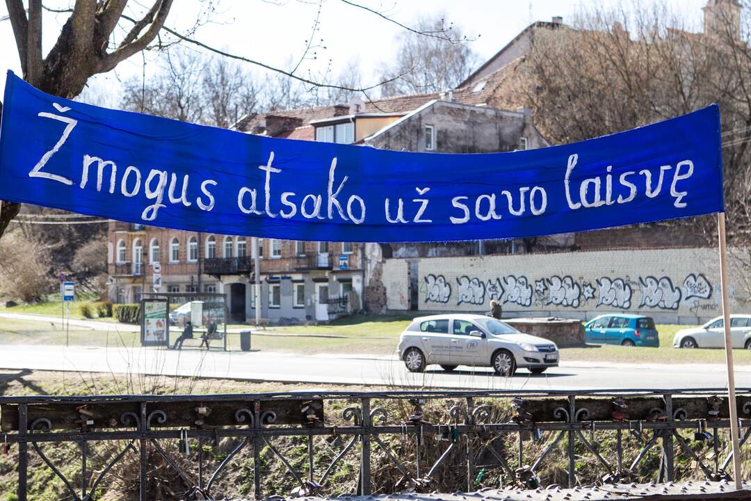 Užupis sun trenksmu mini 17-ąją „Nepriklausomybės“ dieną
